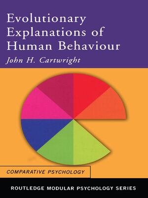 cover image of Evolutionary Explanations of Human Behaviour
